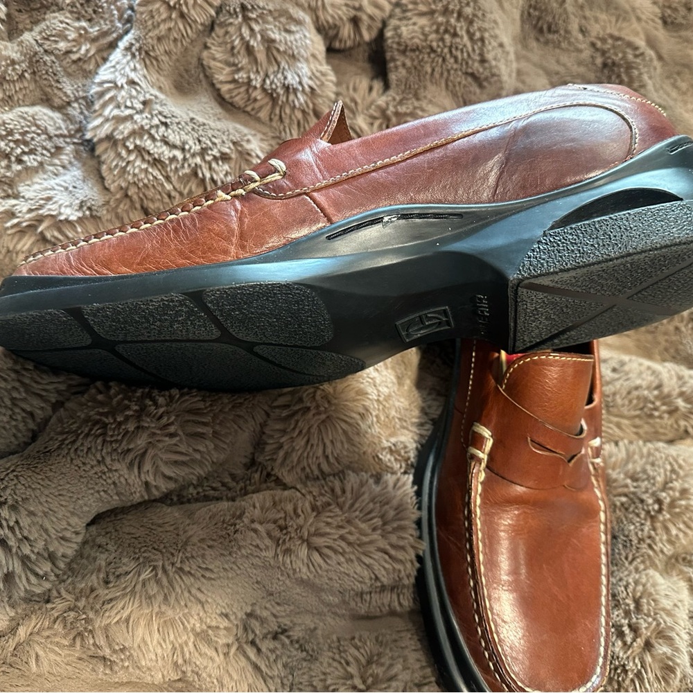 Cole Haan Chestnut Leather Loafers - Picture 5 of 10